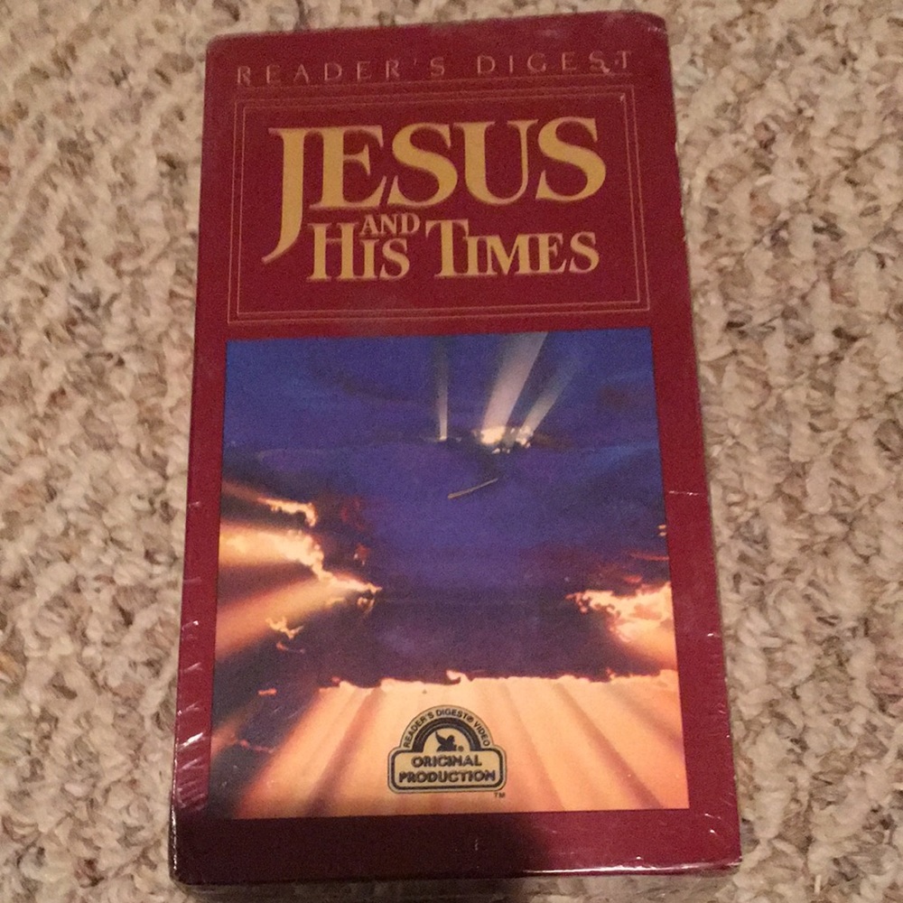 NWT and vintage “Jesus and His times “ VHS